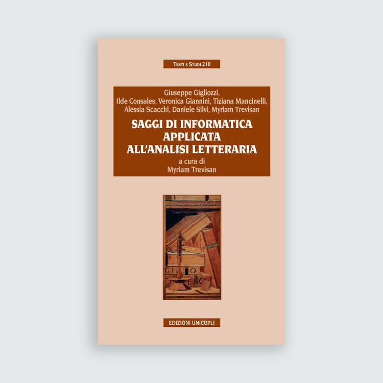Saggi di informatica applicata all’analisi letteraria